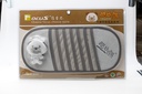 Trang trí đựng CD Focus (Gấu cobe panda/Xám) FK-004B (K-X08B)