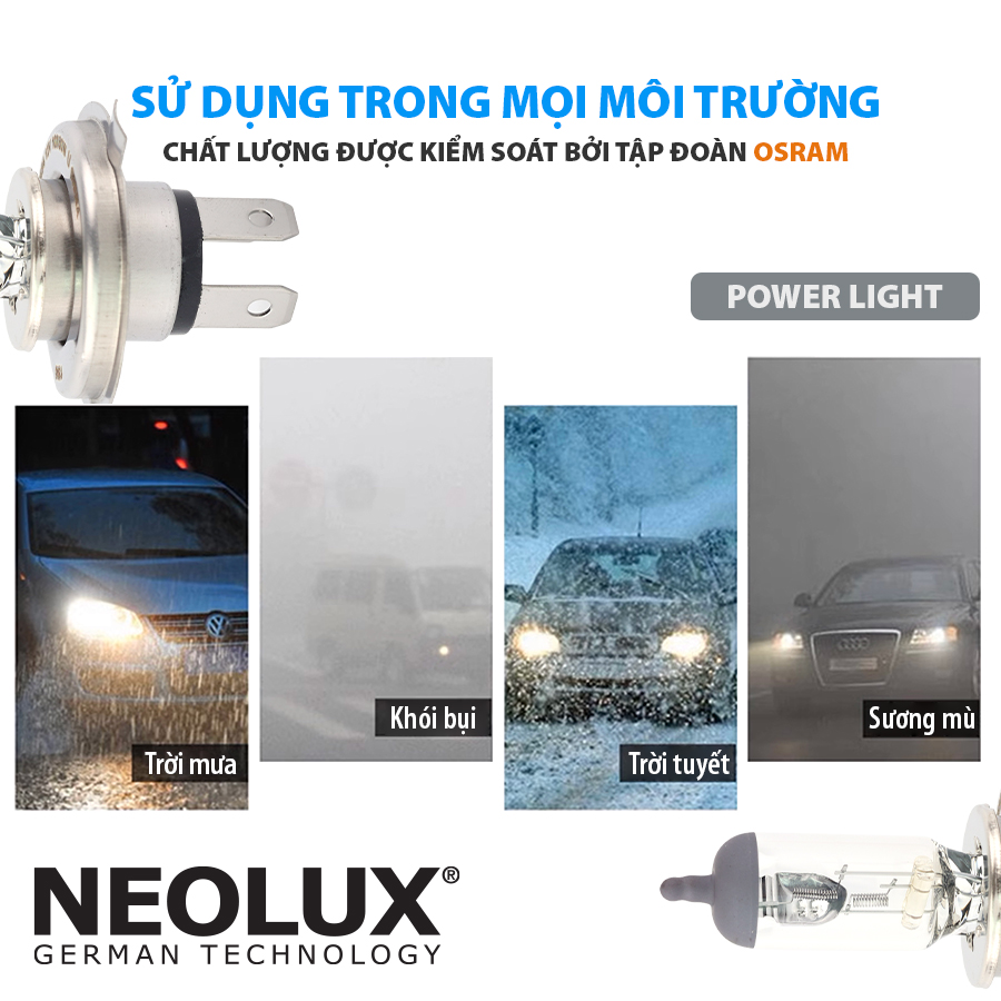 Bóng H3 N460TB 24V 100W PK22S NEOLUX 