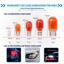 Bóng gim nhỏ T10 (W5W) TRẮNG 24V 5W N507 Hiệu NEOLUX