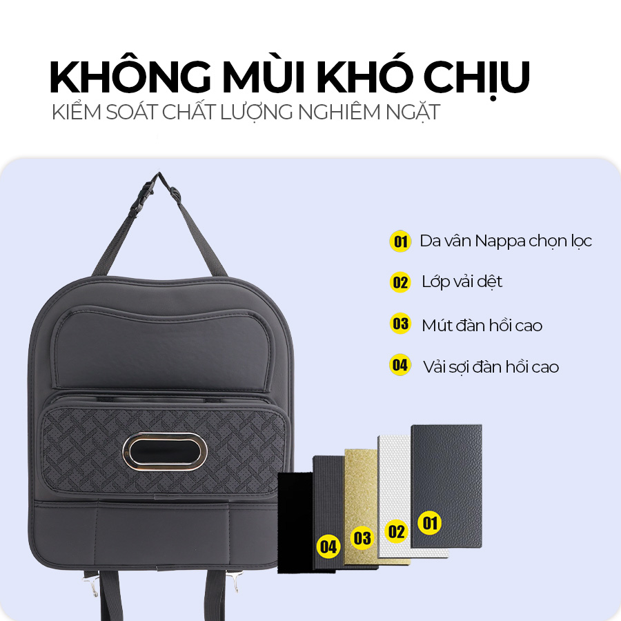 CIND CD-T011 (Đen) Túi đựng đồ size trung (kiểu gấp gọn)