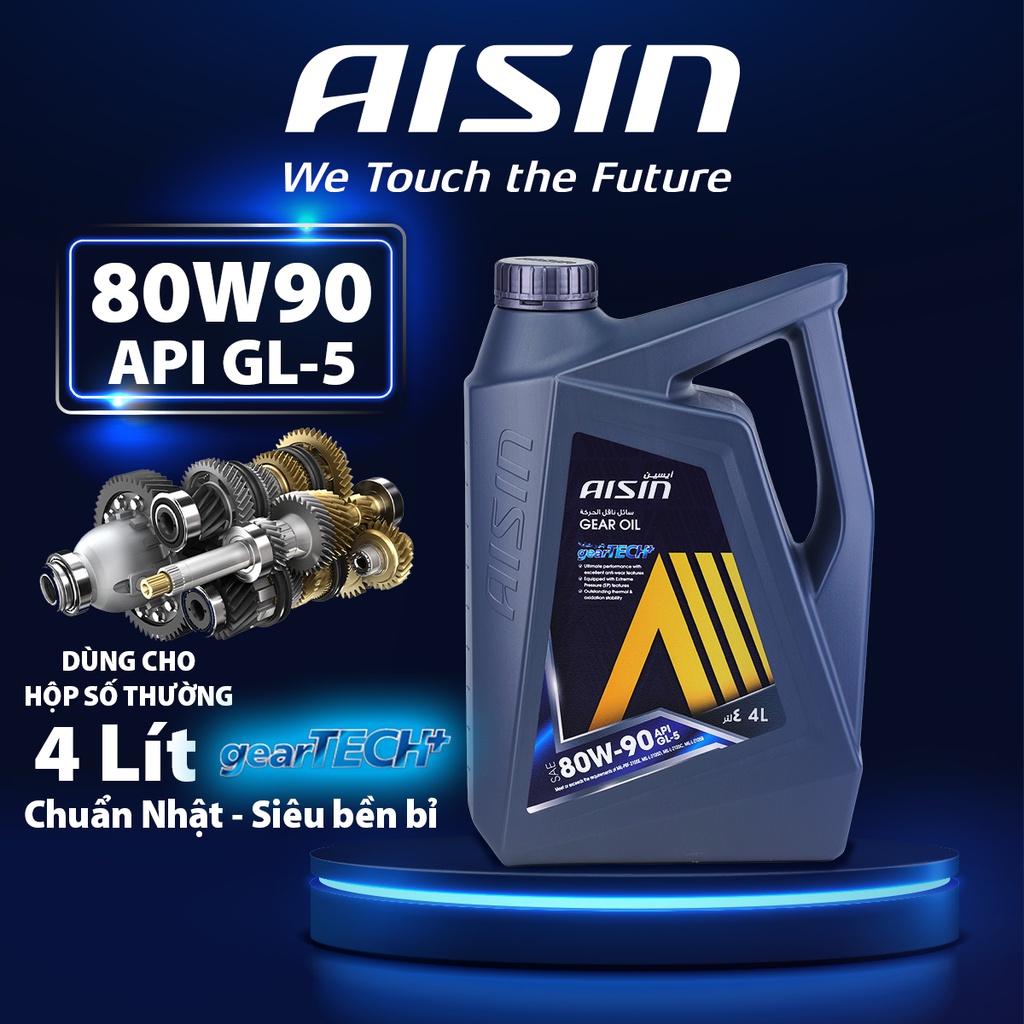 Nhớt Hộp Số Thường Aisin 80W-90 GL-5  4 Lít GSL58094P