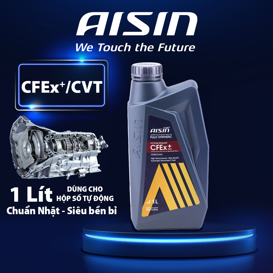 Nhớt Hộp Số Tự Động Aisin CFEx CVTFMulti  1 Lít CVTF001P/CVTFP01PB