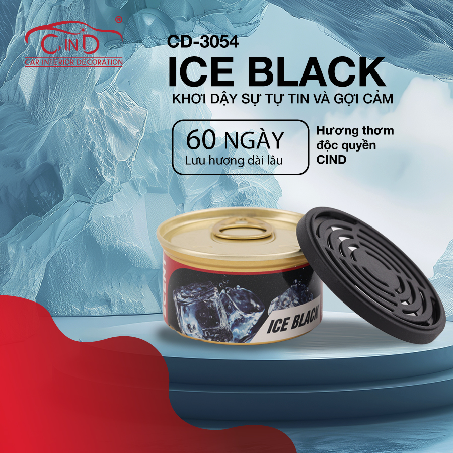 Hộp thơm CIND 40g CD-3054 ICE BLACK