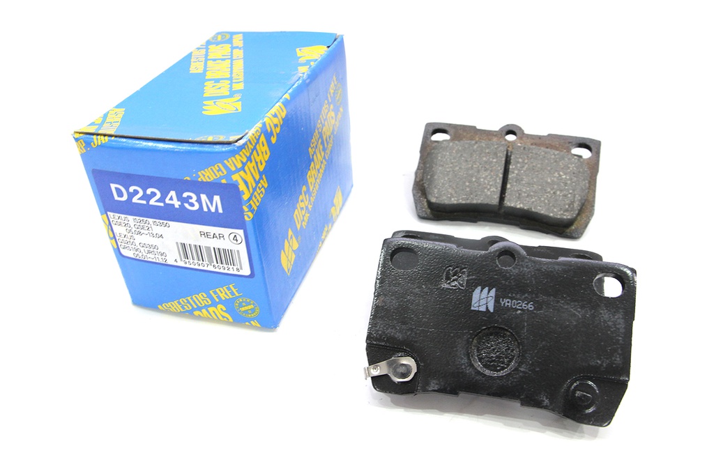 Bố thắng đĩa MK D-2243M-01