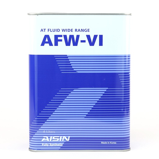 [9NAATFDVI4S] Nhớt Hộp Số Tự Động Aisin AFW-VI DexronVI  4 Lít ATFDVI4S