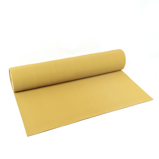 [TCHB010VK] Thảm cuộn 3D hạt vuông nhỏ HB010 vàng kem Size 9M*1.2M 