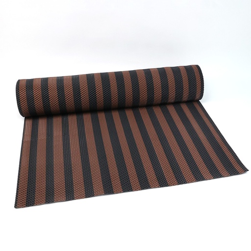 [TCHB001DCF] Lót sàn cuộn CIND 3D hạt nhỏ HB001 đen/ Café Size 9M*1.2M